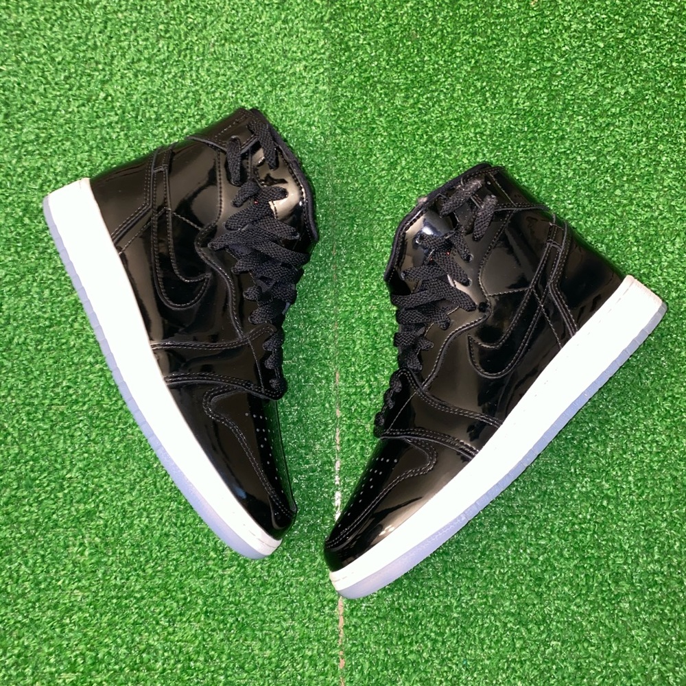 Nike air jordan 1 rebel xx black patent